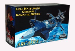 Arcadia (Original Romantic Series Blue), Uchuu Kaizoku Captain Harlock, Aoshima, Pre-Painted